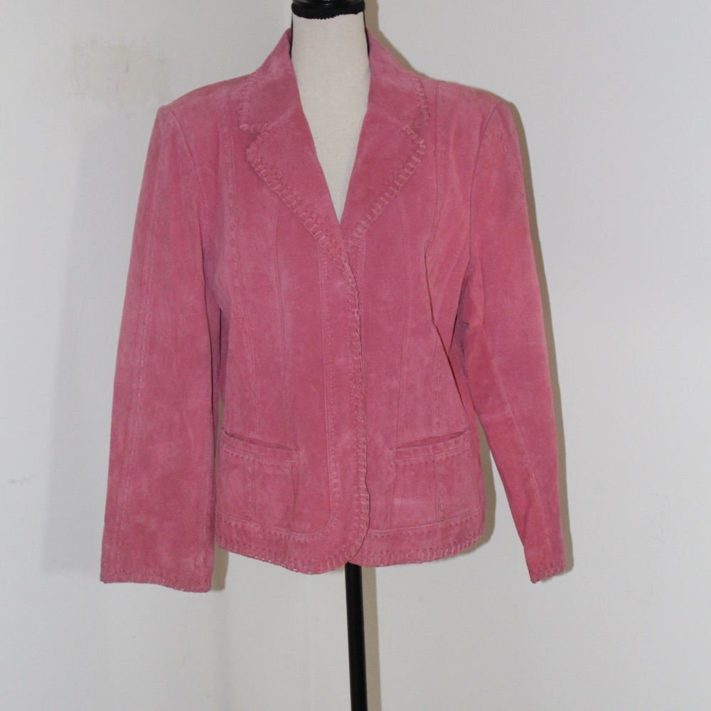 Coldwater Creek Rose Pink Blazer Jacket